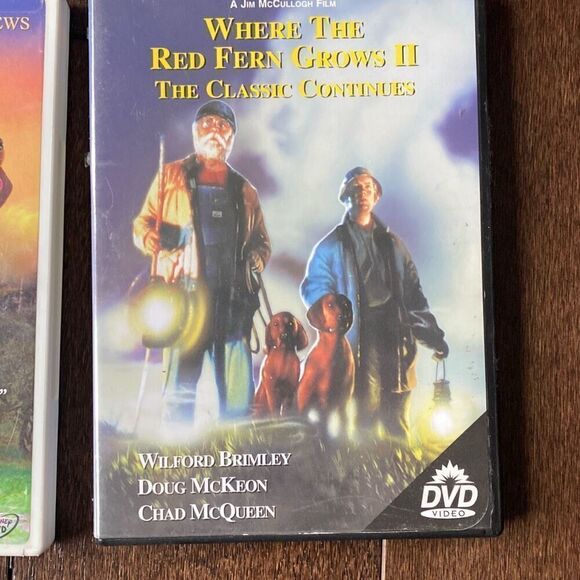 Where the red fern grows 1 and 2 DVD movie set - Picture 3 of 5